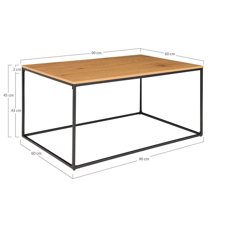 Vita Coffee Table - Natural Wood