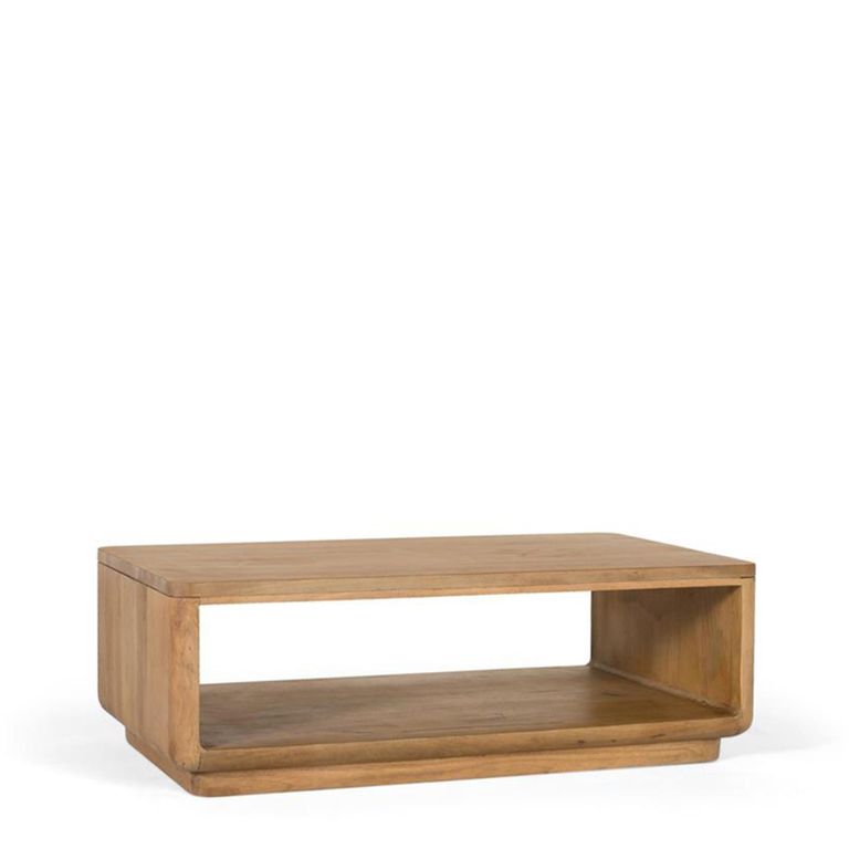 Wrenley Coffee Table - Open - Natural - Mango Wood