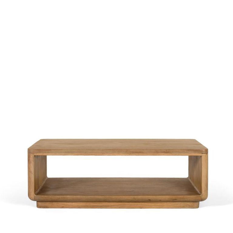 Wrenley Coffee Table - Open - Natural - Mango Wood