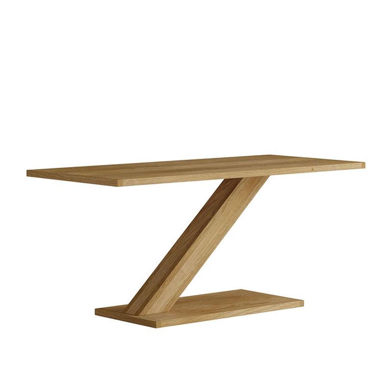 Z Designer Coffee Table - Modern - Oak