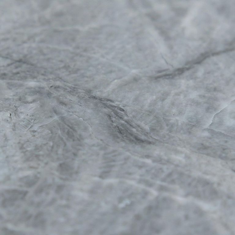 Lisbon Grey Marble and Chrome Console Table