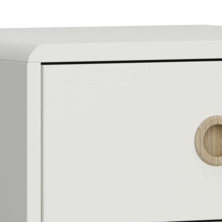 Softline Console Table - 2 Drawer - Off White