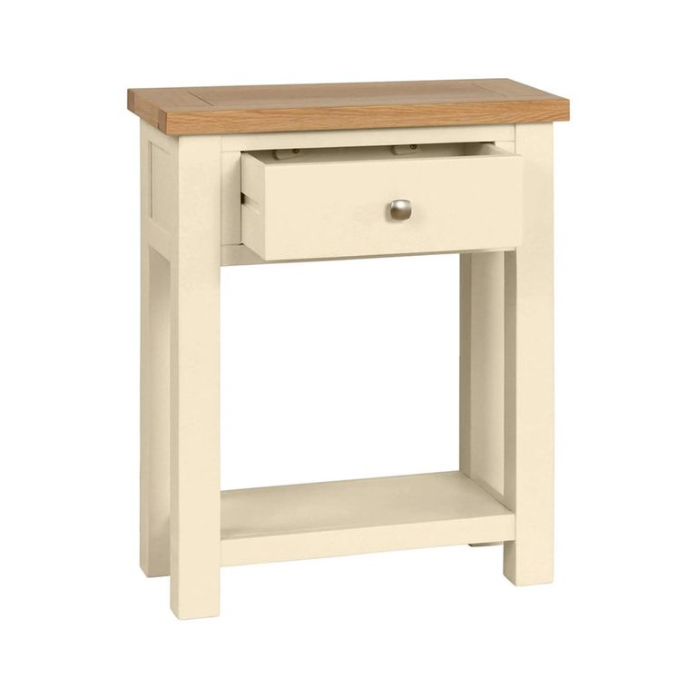 Lundy Console Table - 1 Drawer - Ivory Painted