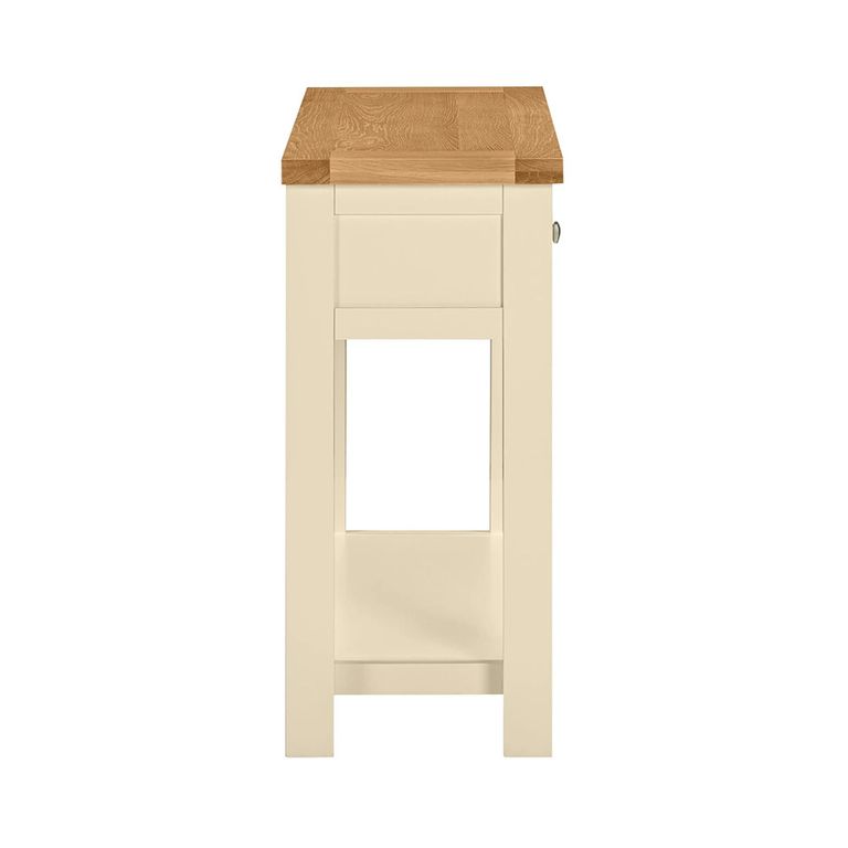Lundy Console Table - 2 Drawer - Ivory Painted