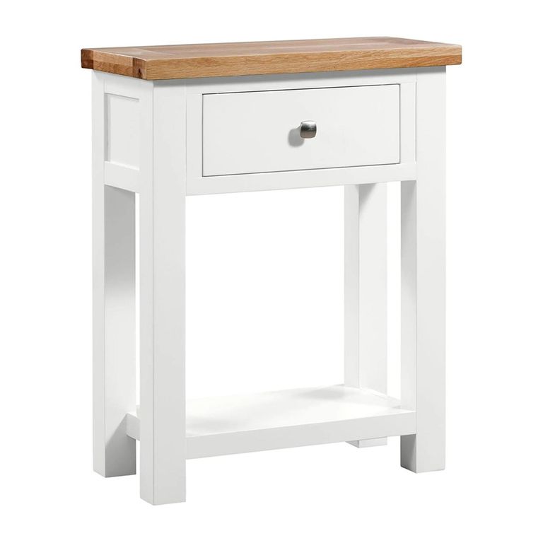 Lundy Console Table - 1 Drawer - White Painted