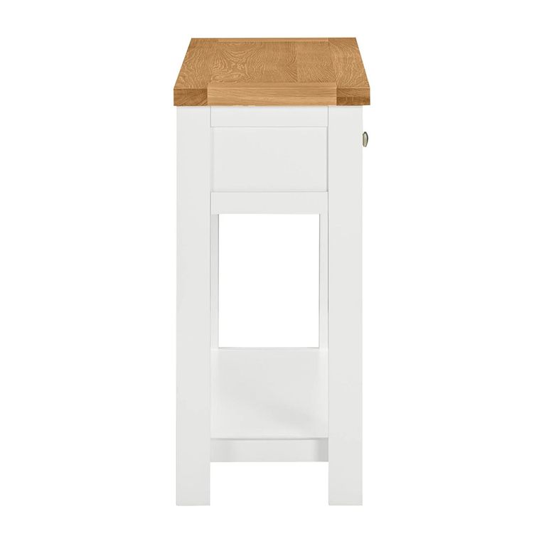 Lundy Console Table - 2 Drawer - White Painted