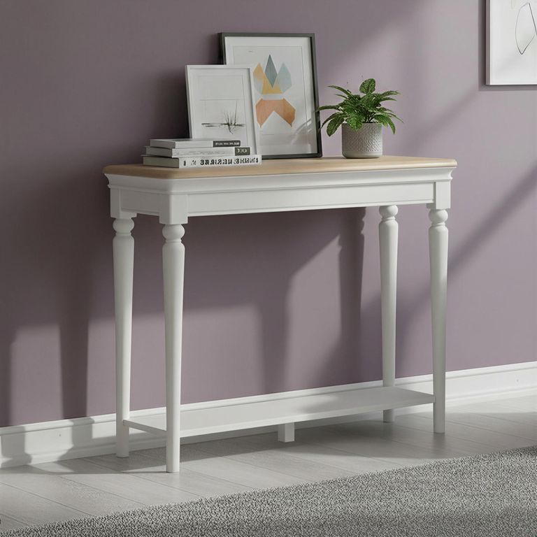 Cromwell Console Table - Grey Painted
