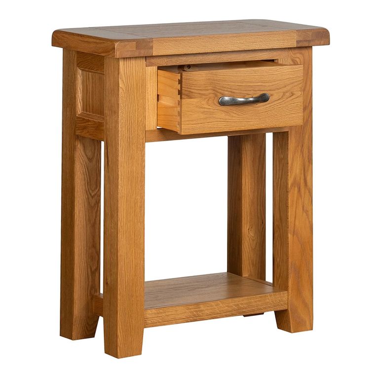 Somer Console Table - 1 Drawer - Oak