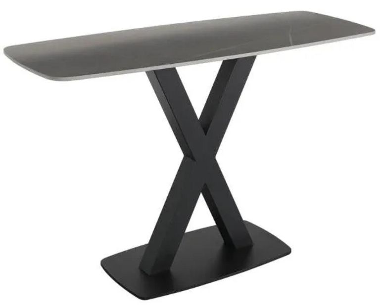 Vernal Console Table - Grey Sintered Stone