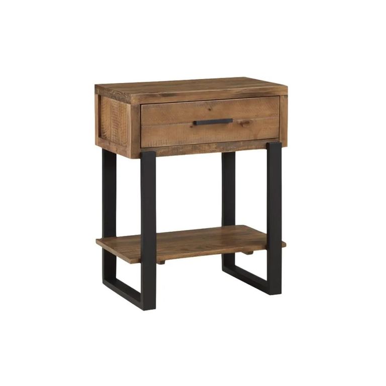 Pembroke Console Table - 1 Drawer - Rustic Pine