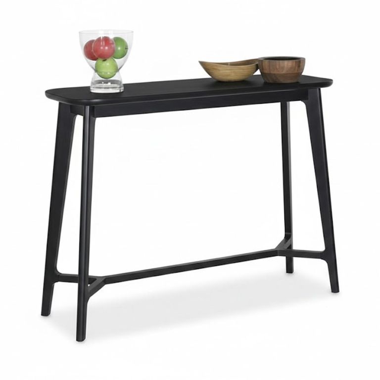 Carrington Console Table - 110cm - Black Oak