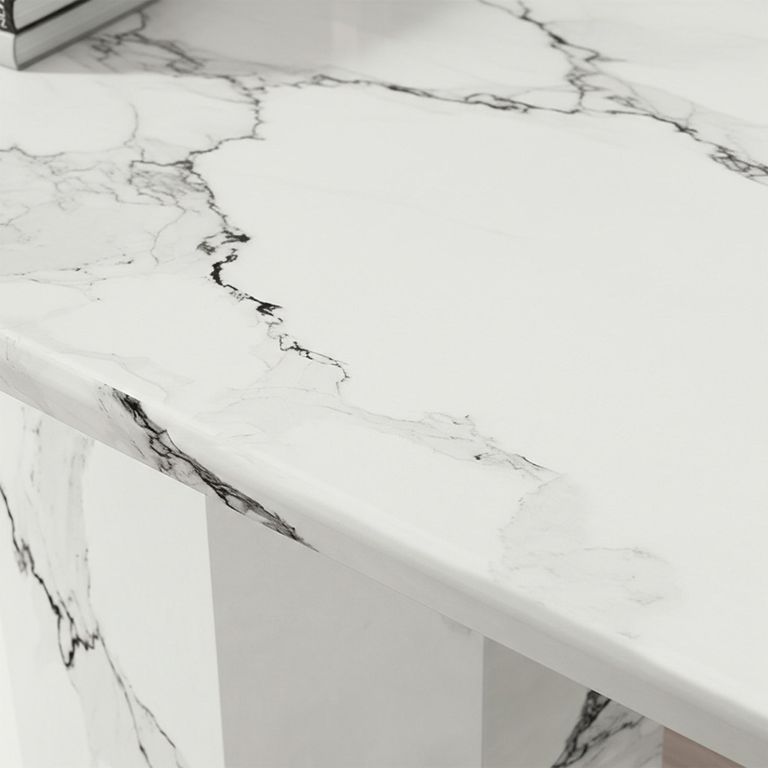 Naples Console Table - White Marble