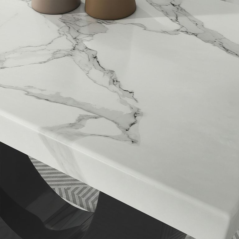 Madrid Console Table - White Marble