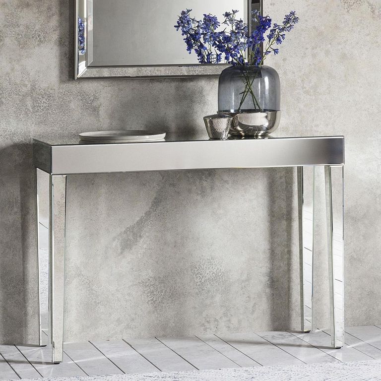 Clearance - Sorrento Console Table - Mirrored - A618