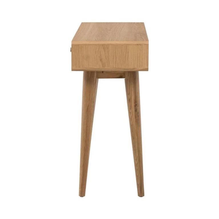 Jenson Oak Console Table - 1 Drawer