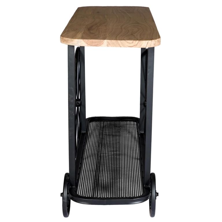 Craft Console Table - Industrial Style - Soild Mango Wood
