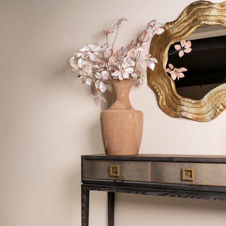 Bloomville Shagreen 3 Drawer Console Table