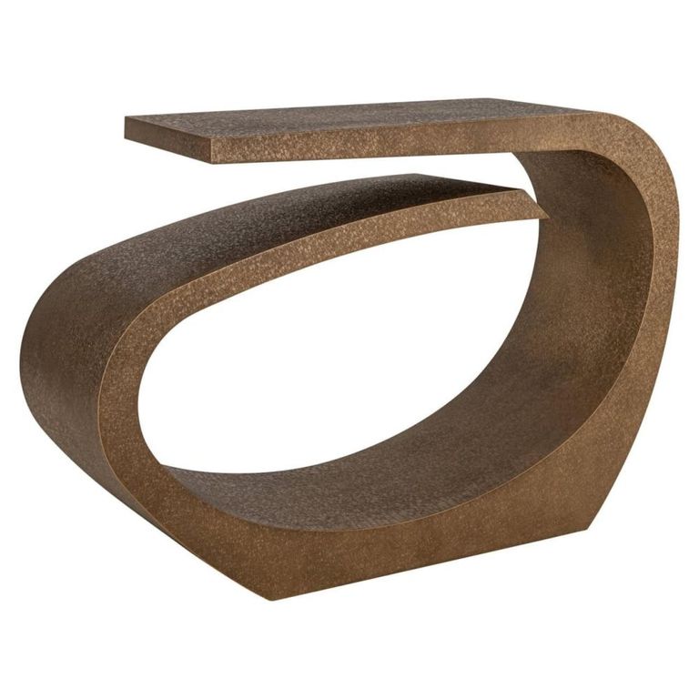 Alhambra Console Table - Brushed Gold - Metal