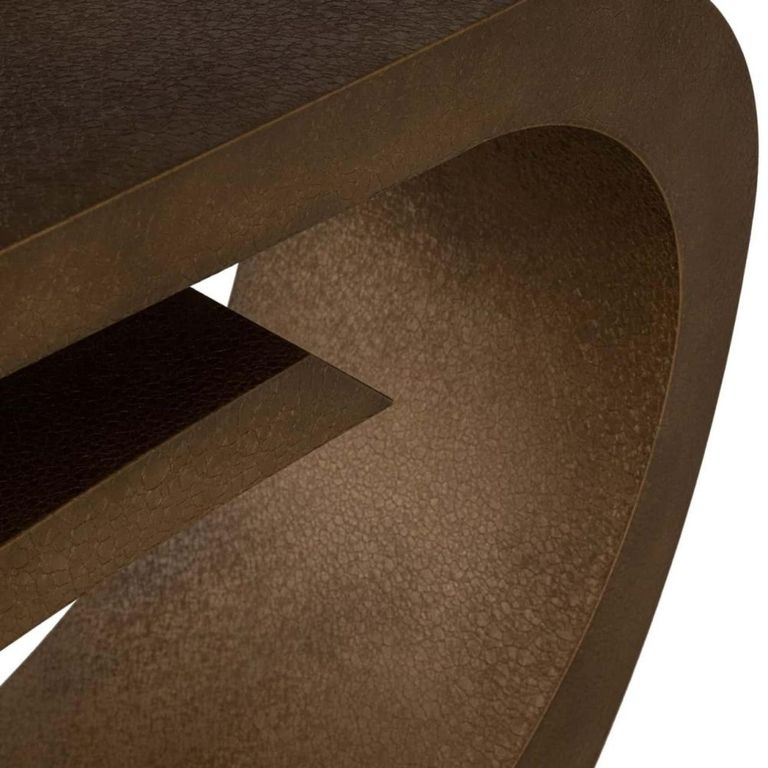 Alhambra Console Table - Brushed Gold - Metal