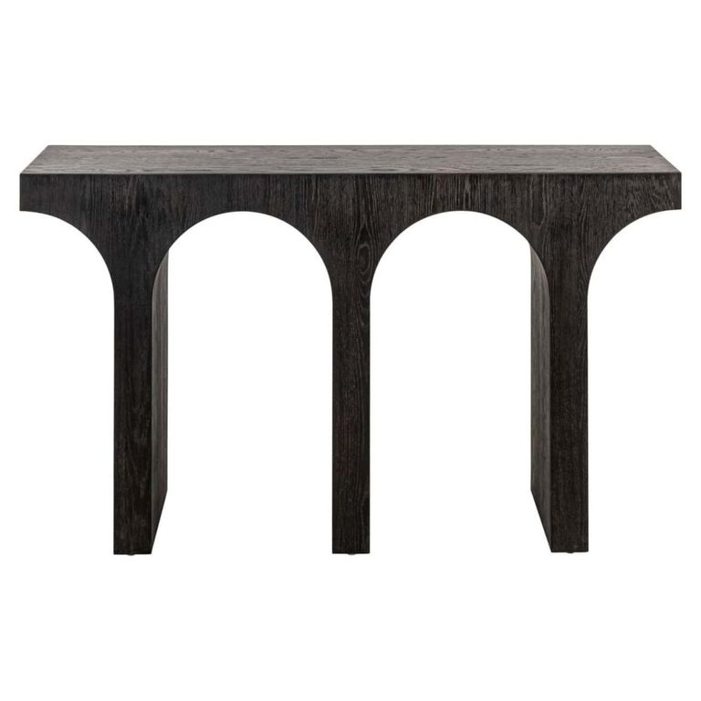 Ashford Console Table - Dark Brown - Oak
