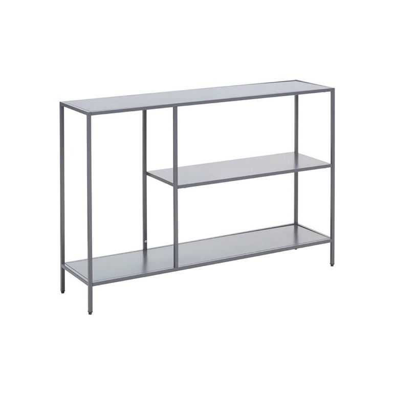 Acero Metal Console Table - Grey