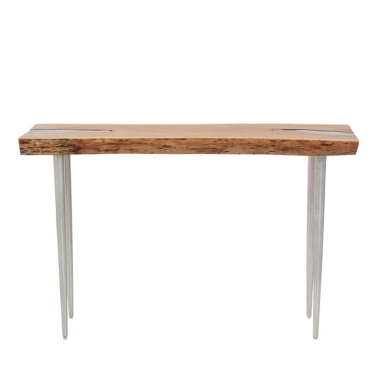 Almora Console Table - Acacia Wood and Metal