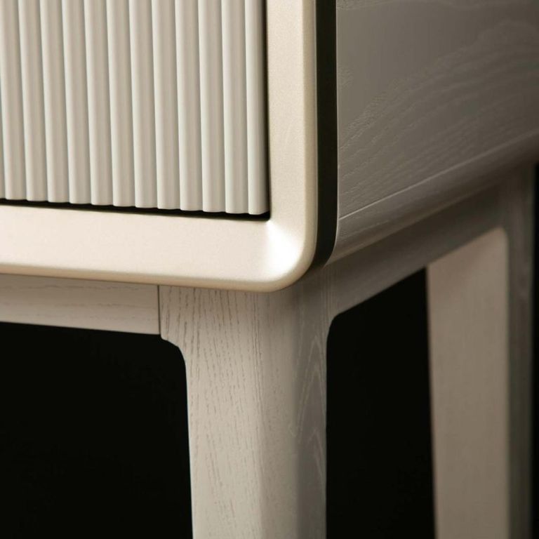 Amelie Console Table - 2 Drawer - Cream Elm