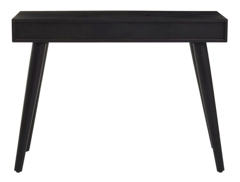 Boho Console Table - 2 Drawer - Black