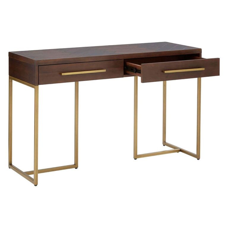 Brando Console Table - 2 Drawer - Acacia Wood