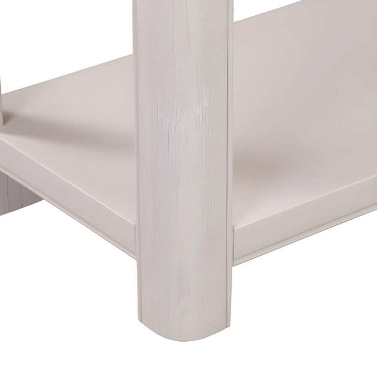 Clarion Console Table - 2 Drawer - Oak and Grey