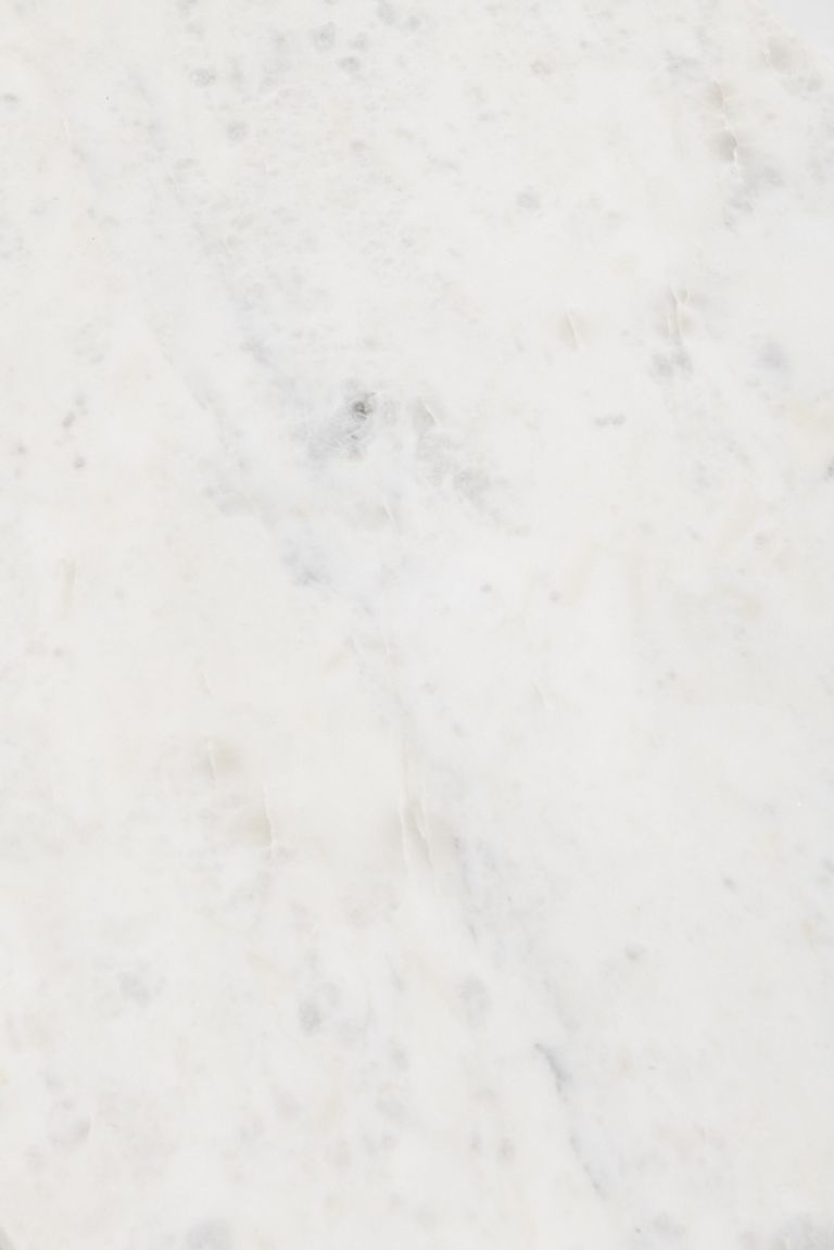 Clearance - Crossroad Marble Console Table, White Top with Stainless Steel Chrome Frame - Brand New Item