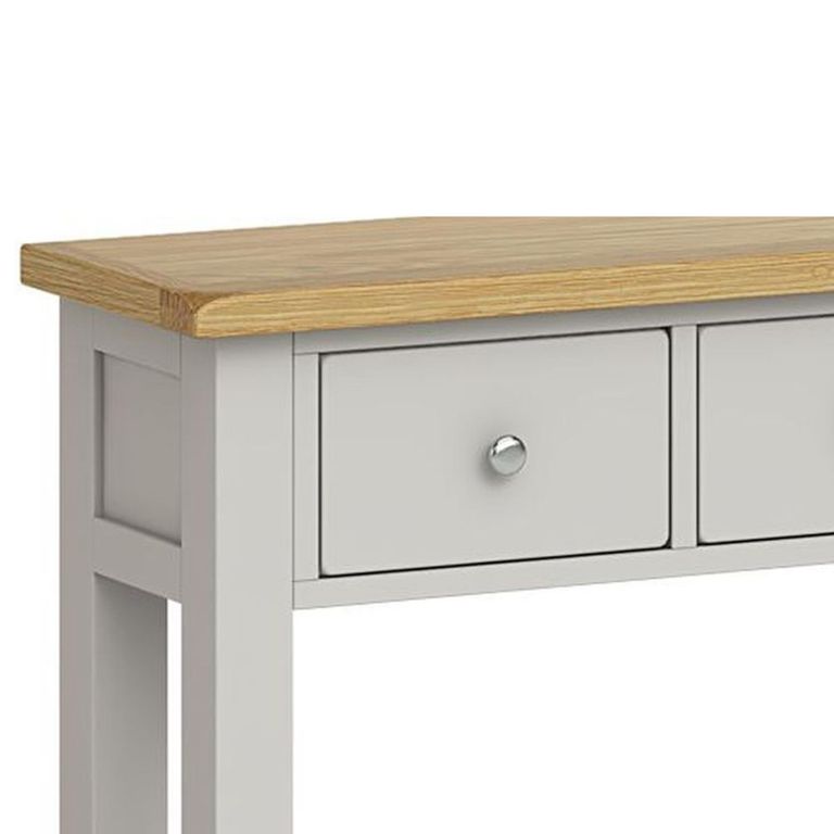 Clearance - Guildford Grey 2 Drawer Console Table - FSS16404