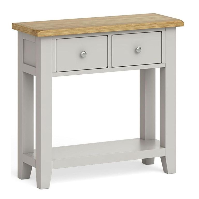 Clearance - Guildford Grey 2 Drawer Console Table - FSS16404