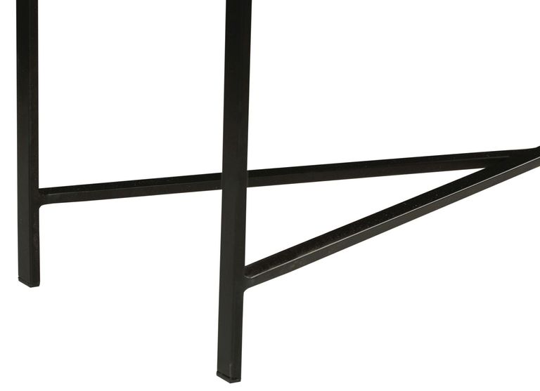 Clearance - Rennes Chevron 2 Drawer Console Table - Rustic Mango Wood - Brand New Item