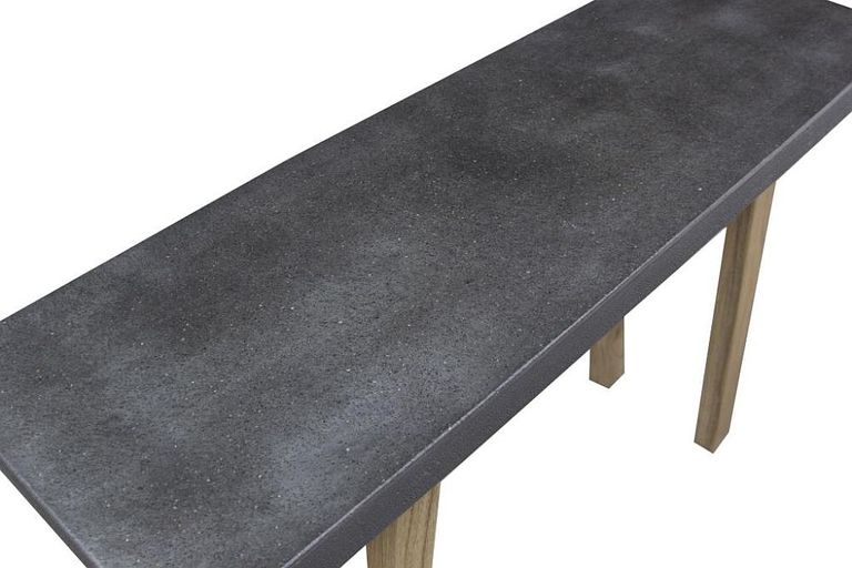Concrete Top Console Table
