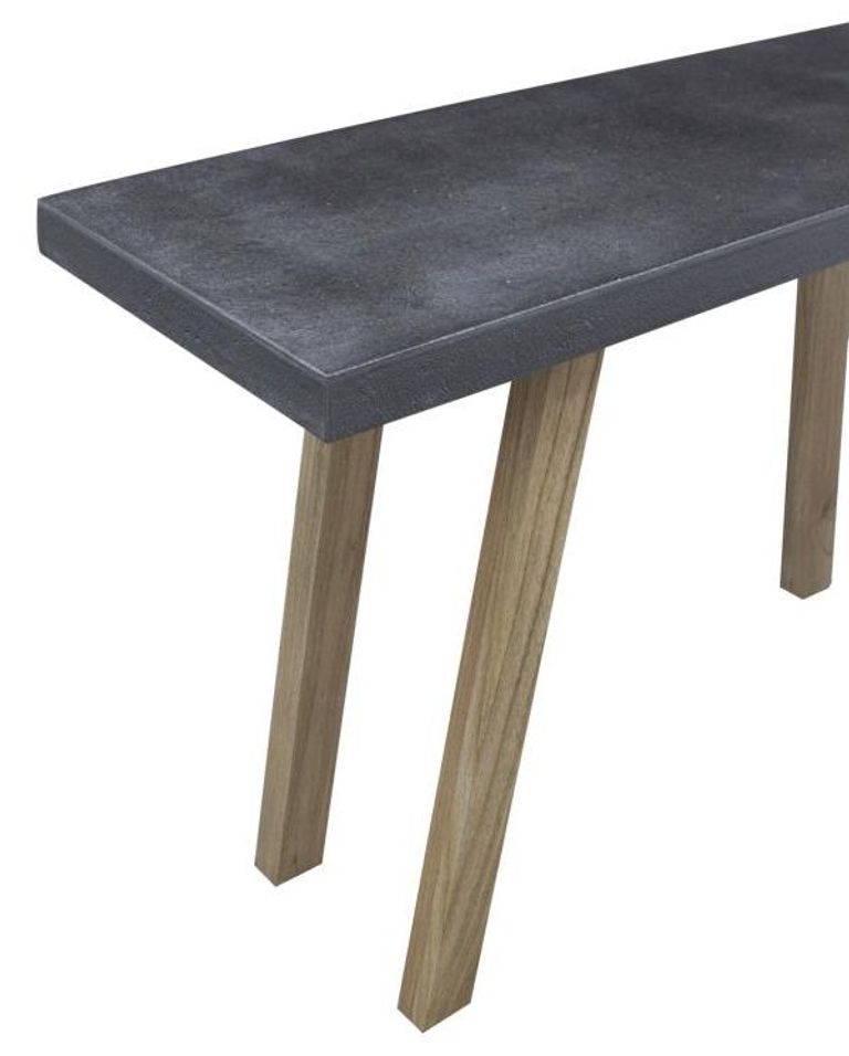 Concrete Top Console Table