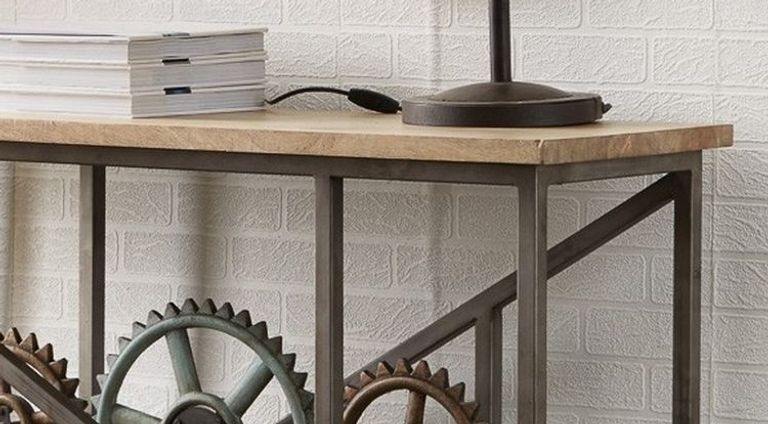 Coorg Industrial Style Console Table