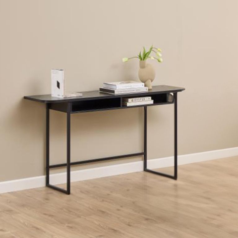 Darlington Console Table - Black Melamine