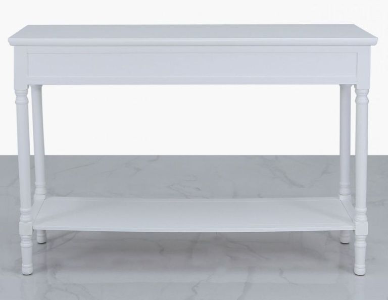Delta Console Table - 3 Drawer - White