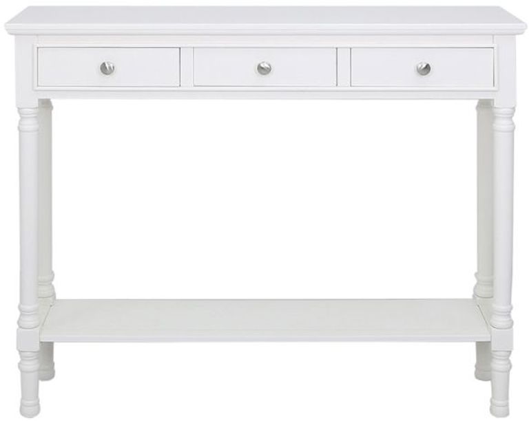 Delta Console Table - White