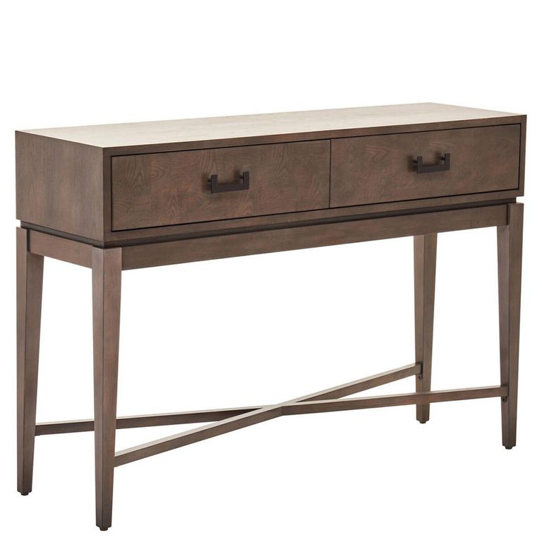 Dimaro Console Table - 2 Drawer - Elm Wood