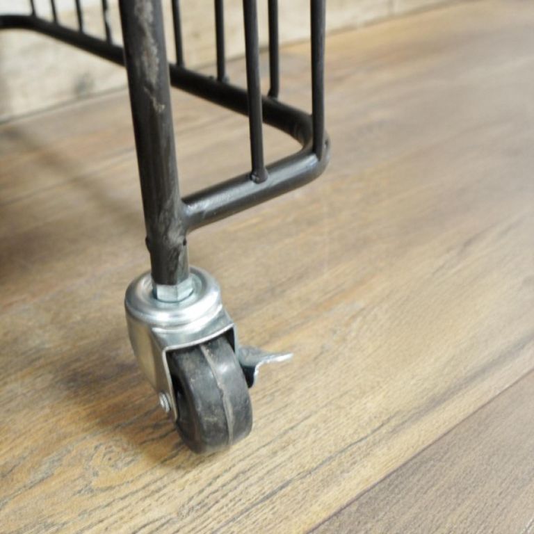 Shelves Unit - 3 Shelves - Wood and Metal