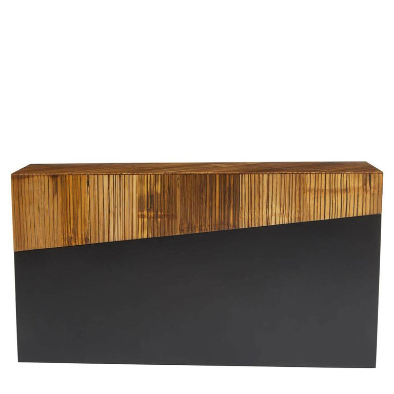Gabor Console Table - Natural Bamboo Wood