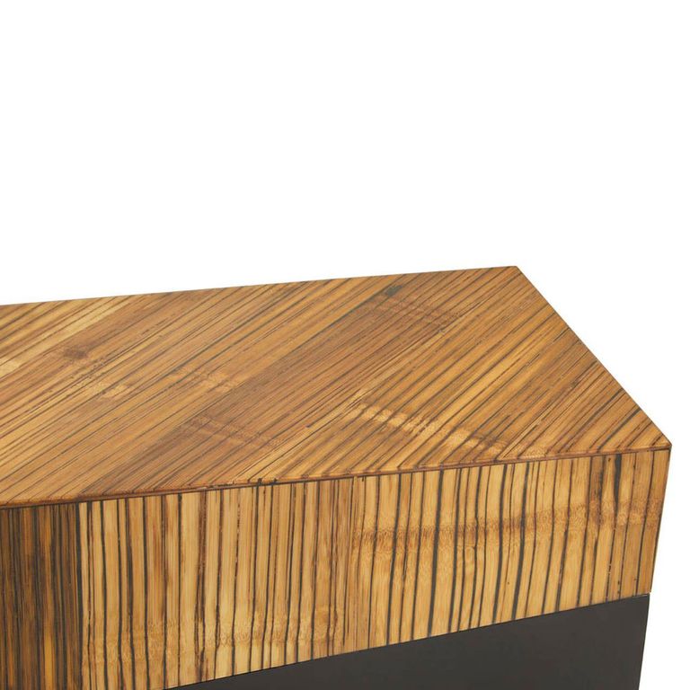 Gabor Console Table - Natural Bamboo Wood