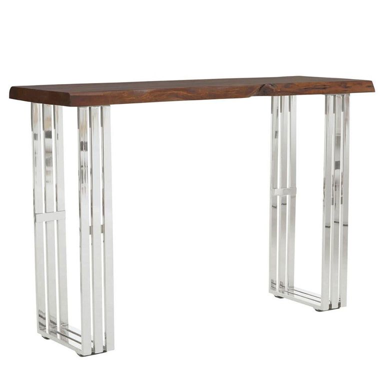 Hampstead Console Table - Acacia Wood and Metal