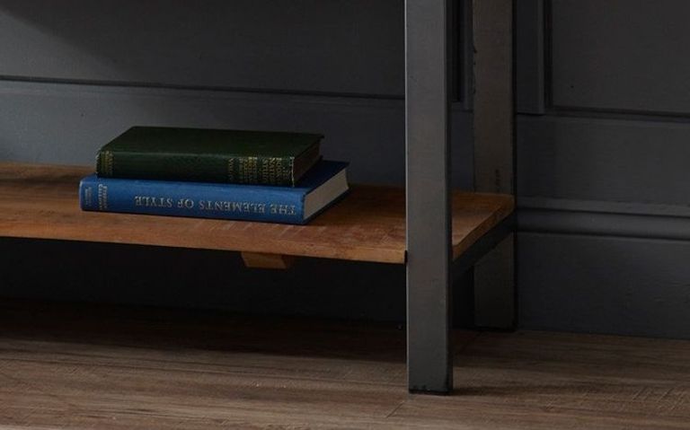 Jammu Industrial 2 Drawer Console Table