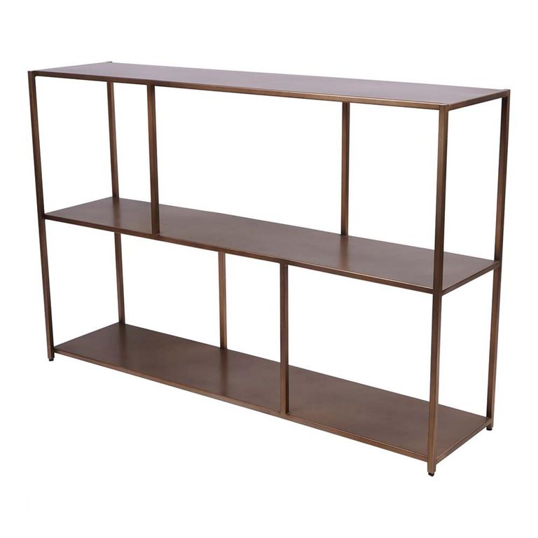 Brooks Console Table - Brushed Champagne