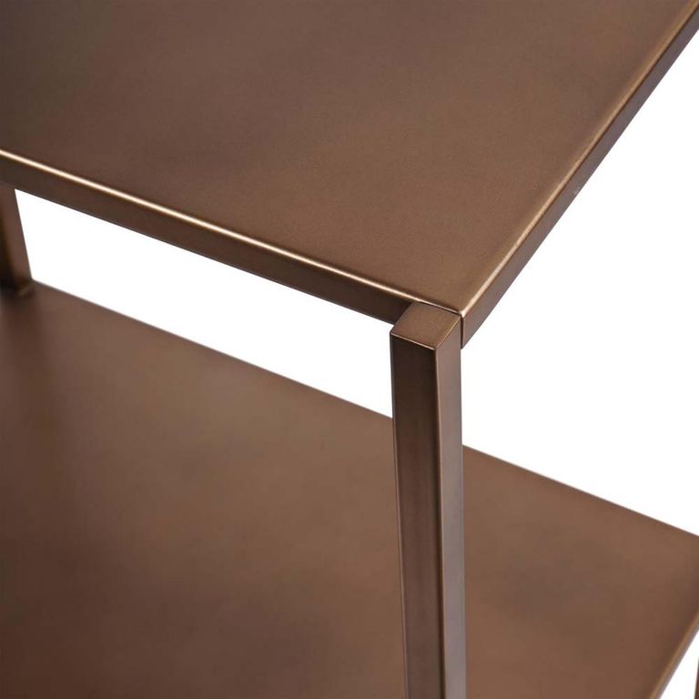 Brooks Console Table - Brushed Champagne