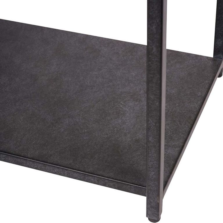 Brooks Console Table - Mottled Black
