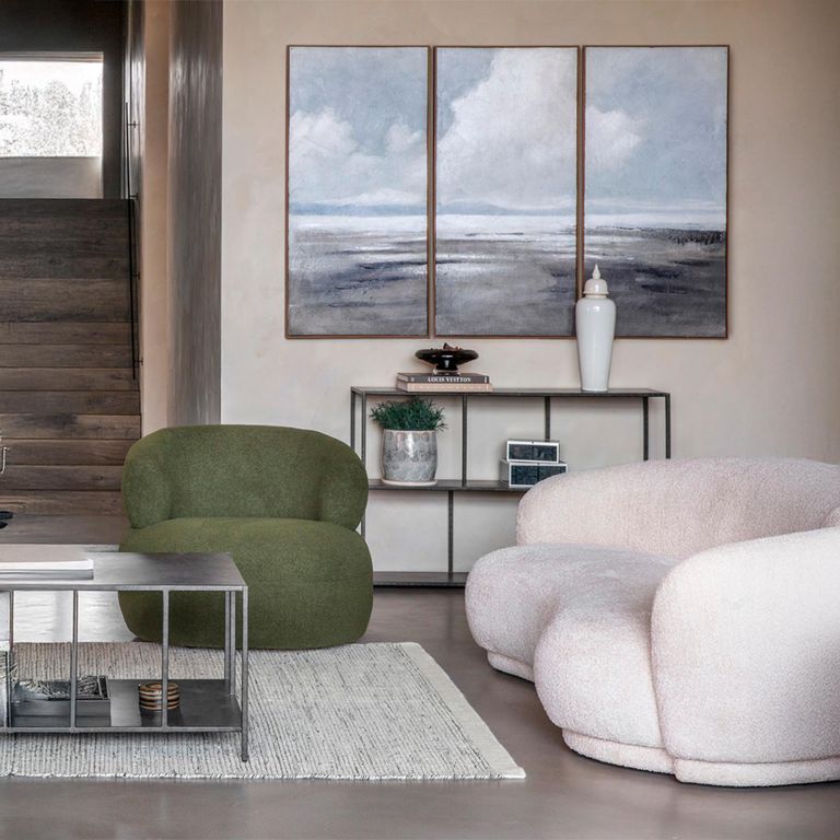 Brooks Console Table - Mottled Black